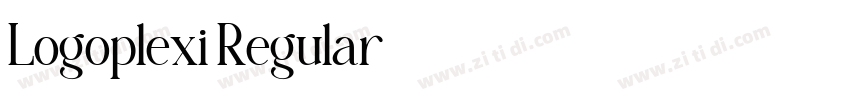 Logoplexi Regular字体转换
